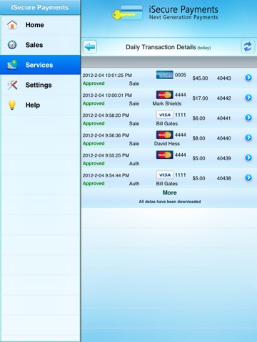 iSecure Payments iPadVersion screenshot 3