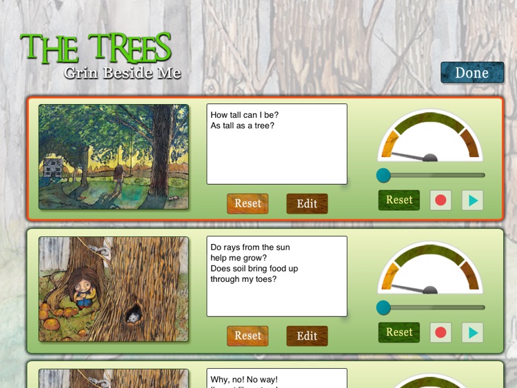 The Trees Grin Beside Me: Learn about the beauty of nature in this poetic book written by Michelle Macdonald and  illustrated by Leah Davis ("Lite"/ free version; an Auryn App) screenshot-3