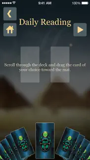 egyptian tarot iphone screenshot 4