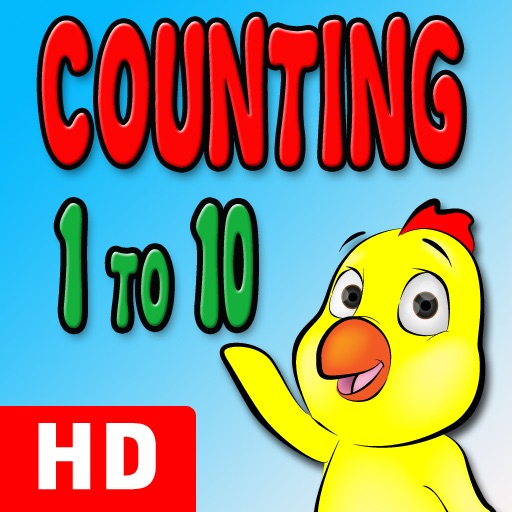 Counting 1 to 10 icon