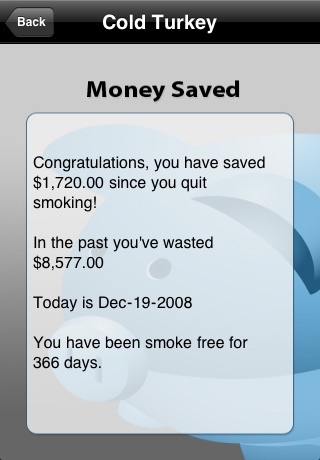 Quit Smoking - Cold Turkey (Lite Version) screenshot 2