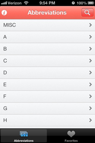 Med Abbr- Medical Abbreviations screenshot 4