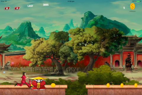 Super KungFu Fighter Run -HD screenshot 3