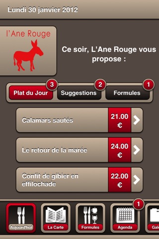 L'Ane Rouge Restaurant screenshot 2