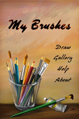 My Brush for iPhone - Painting, Drawing, Scribble, Sketch, Doodle with 100 brushes Screenshot 1