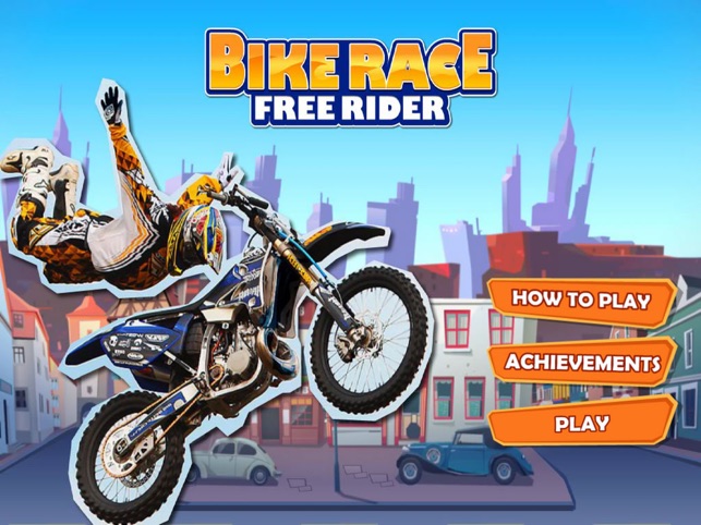 Bike Race Free Rider, game for IOS