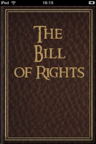 The Bill of the Rights