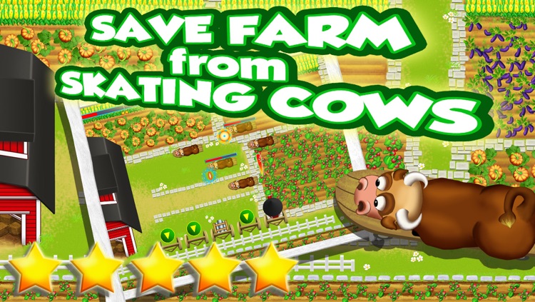 Farm Game Tower Blitz - Fun Defend Animals VS Cows Attack Shooting Game For Kids FREE