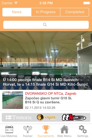 tennisTOUCH Live Tracker screenshot 2
