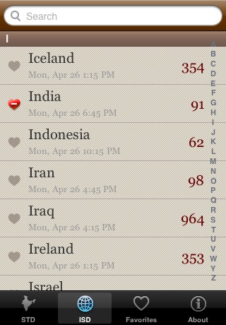 Indian Dialing Code Finder screenshot 4