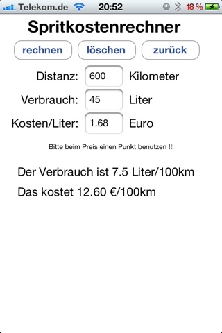 Reifen Calculator screenshot 3