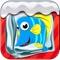 Break the ice fish Gamebox - Freeze box puzzle crate on ice world