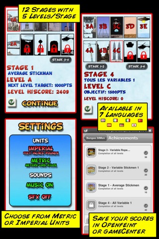 Bungee Stickmen screenshot 4