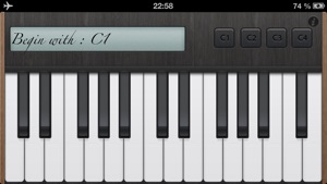 Piano Synth - Moveable Keyboard with Piano and other Sounds screenshot #1 for iPhone