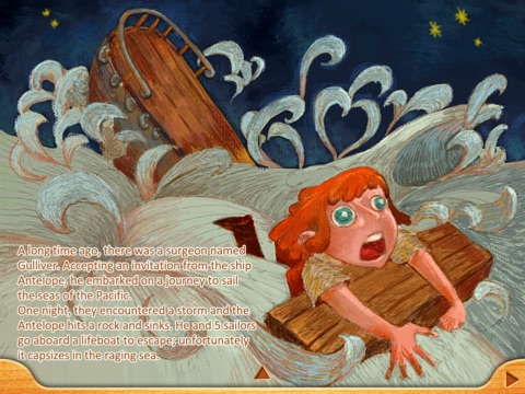 Finger Books-Gulliver's Travels HD screenshot 2