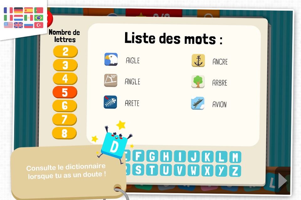 KidEWords - Crossword puzzles for kids screenshot 4