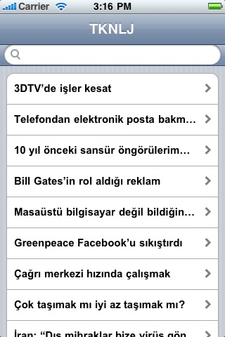 TKNLJ - Teknoloji Gazetesi screenshot 2