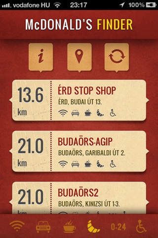 BurgerFinder Magyarország screenshot 2