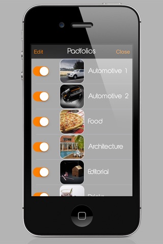 Padfolios - Portfolio for iPad, iPhone and iPod touch screenshot 4