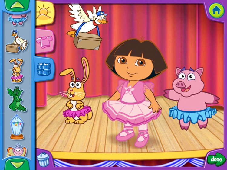 Dora's Dress-Up Adventures HD screenshot-3