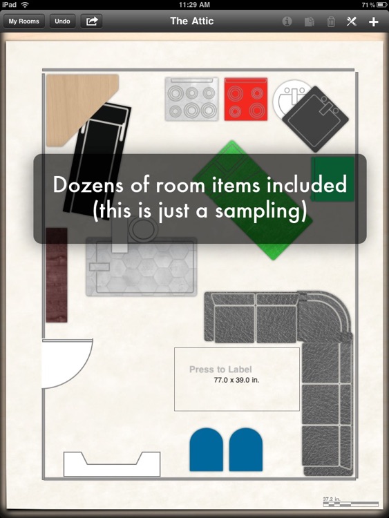 LivingRoom for iPad - Floor Plans & Interior Design screenshot-4