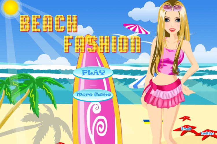 Beach Fashion Lite - Dress up and Makeup Game