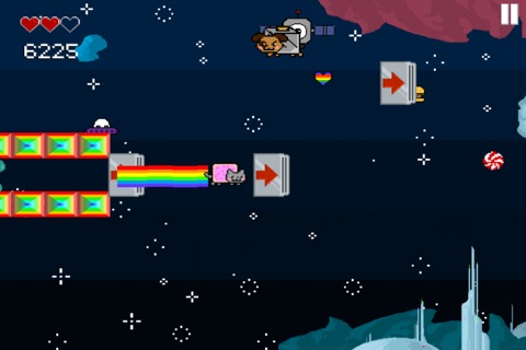 Nyan Cat Adventure Lite screenshot 3