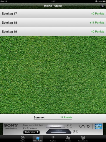 Tippspiel: Fußball HD screenshot 2