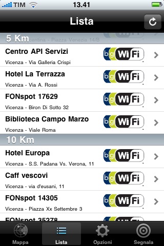 Wifi Italia Lite screenshot 4