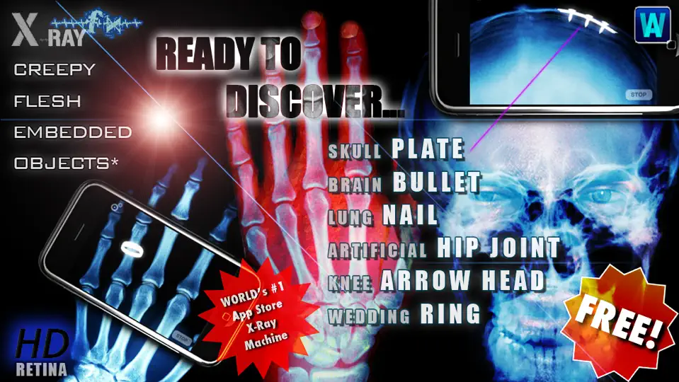 Capture d'écran de Amazing X-Ray FX ² LITE sur iPhone 3