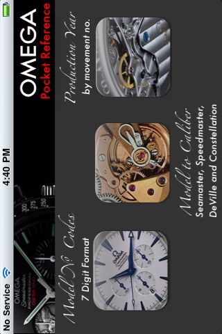 Omega Pocket Reference