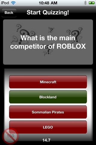 The Quiz for Roblox screenshot 4