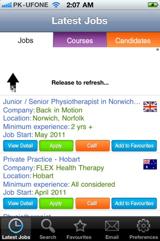 PhysioBob's Jobs screenshot 3