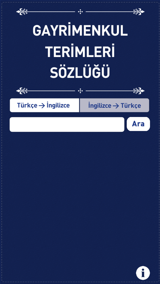 How to cancel & delete Gayrimenkul Terimleri Sözlüğü from iphone & ipad 1