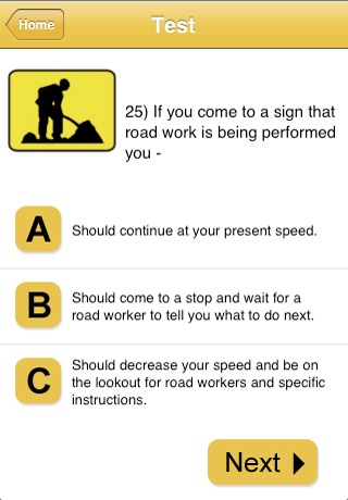 Australian Learner Drivers Test screenshot 3