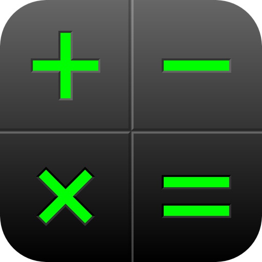 Evaluate - scientific calculator icon