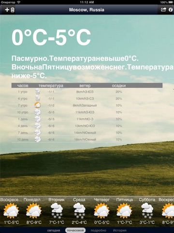 Скриншот из iWeather - global accurate weather forecast