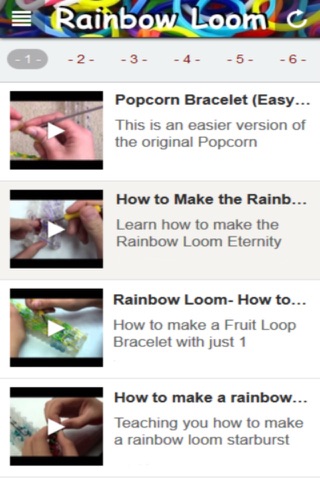 New Rainbow Loom: Step by Step Tutorial Videos screenshot 4