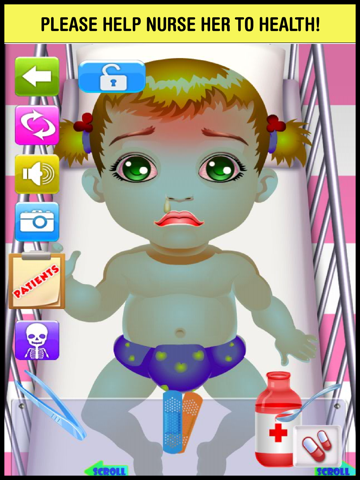 Screenshot #5 pour Baby Little Throat & Ear Doctor - play babies skin doctor's office games for kids
