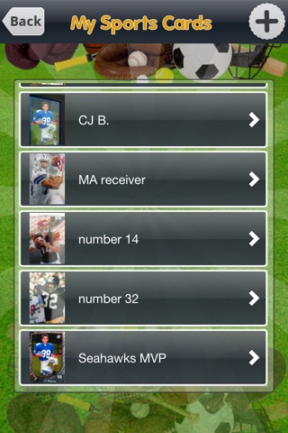 My Sports Cards Collection screenshot 2