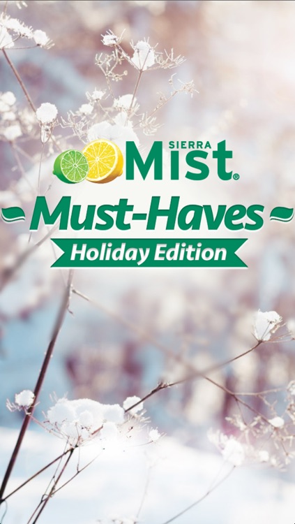 SIERRA MIST MUST HAVES