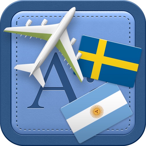 Traveller Dictionary and Phrasebook Swedish - Argentinean Spanish icon