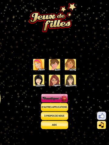 Screenshot #4 pour Jeux de Filles