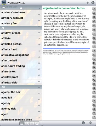 Screenshot #5 pour Wall Street Words