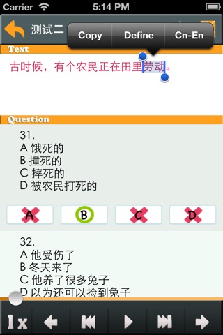 Chinese Plan-HSK5 Listening screenshot 3