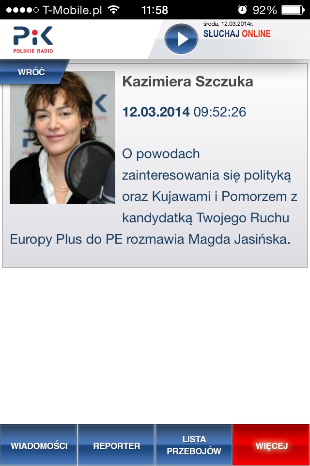 Polskie Radio PiK screenshot 4