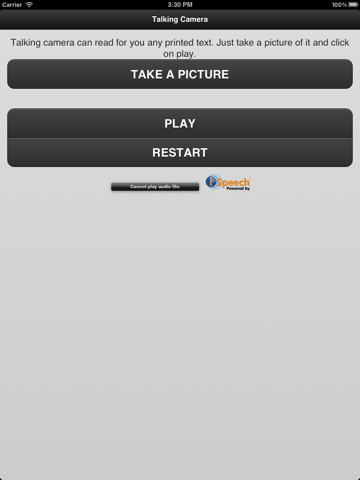 Screenshot #4 pour Talking Camera - for visually impaired/blind