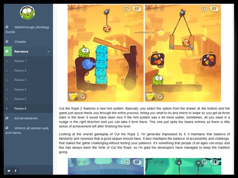 Guide for Cut The Rope 2 - Video, Tips screenshot 3