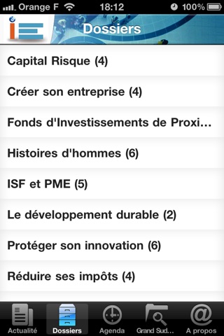 Info-Economique screenshot 3