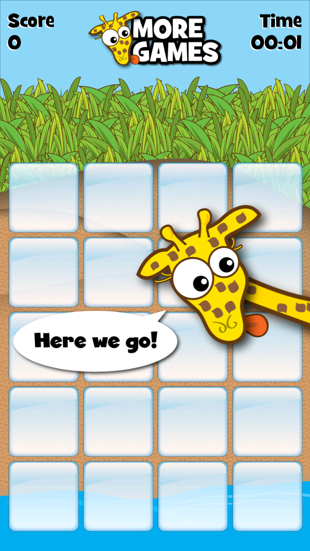 Giraffe's Matching Zoo Screenshot 2